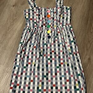 Insight Colorful Checkered Casual Dress